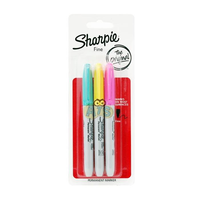 Gambar Spidol Sharpie Set isi 3 Ready - Bright dari Dahir Atk Shop undefined Tokopedia