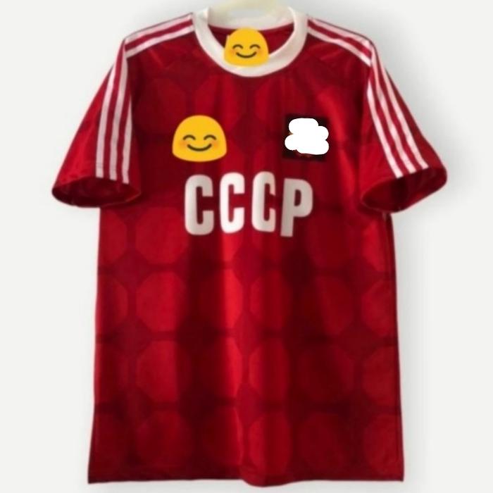 Jual Jersey Uni Soviet 1988 1989 1990 Home Away GO/Jersey CCCP Retro ...