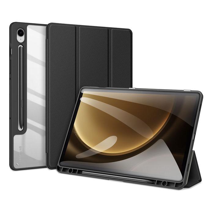 Gambar Samsung Tab S9 FE Wifi 5G X516B DUX DUCIS Flipcase Case Casing Cover - CASE BLACK dari Maxxi Computer undefined Tokopedia