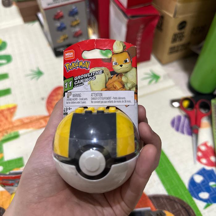 Gambar mega construx pokemon brick pikachu - Growlithe dari KSM bersaudara undefined Tokopedia