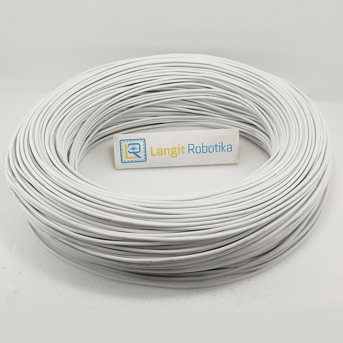 Jual AWG 22 Kabel Silicone AWG22 Cable Silikon Wire White Putih RC ...