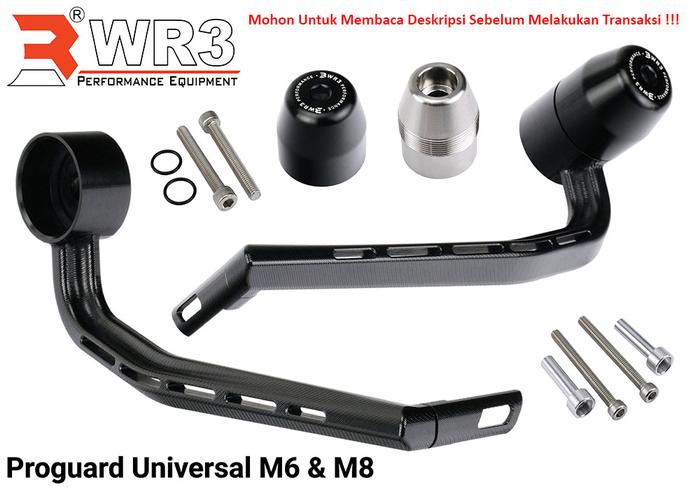 Gambar Pro Guard Proguard / Handguard Balancer WR3 Universal Semua Motor - Hitam-Hitam dari WR3 Kota Administrasi Jakarta Barat Tokopedia