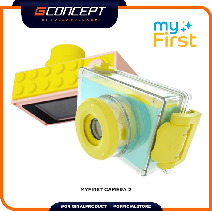 Gambar myFirst Camera 2 Video Photo 8 MegaPixel LCD Waterproof Shockproof - Biru dari GConcept Official Store undefined Tokopedia