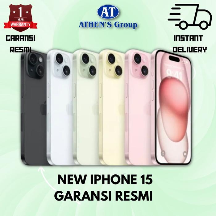 Gambar NEW IPHONE 15 GARANSI RESMI - 128 gb dari Athens Cellular undefined Tokopedia