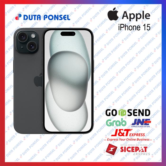 Gambar Apple iPhone 15 Garansi Resmi   Indonesia - Hitam, 256 gb dari Duta Ponsel Pekanbaru_NEW undefined Tokopedia