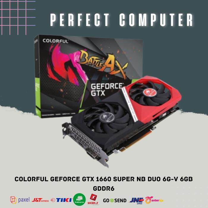 Jual VGA Colorful GeForce GTX 1660 SUPER NB DUO 6G-V 6GB GDDR6