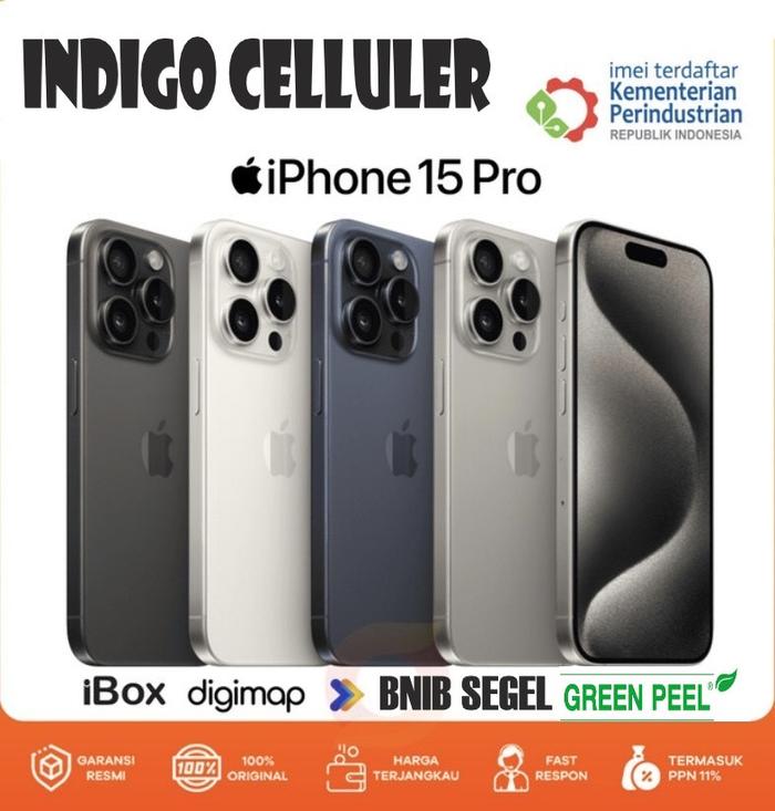 Gambar Apple iphone 15 Pro Garansi Resmi Indonesia - blue titanium, 15PRO 256GB dari indigo celluler undefined Tokopedia