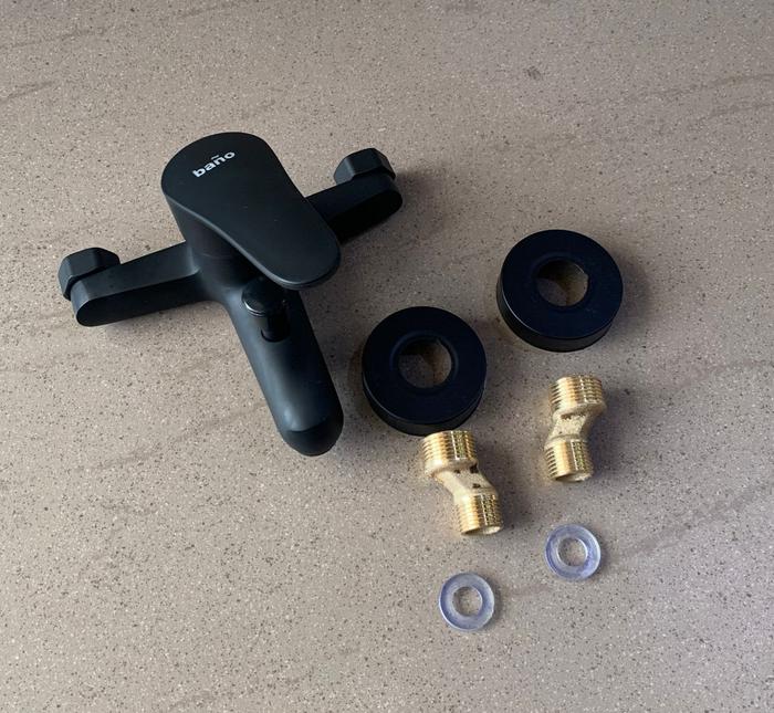 Jual Kran Mixer Panas Dingin Komplit / Keran Shower Model Toto/Kran