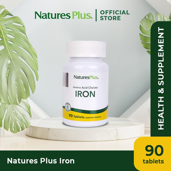 Gambar Natures Plus Iron - 90 Tablet dari Natures Plus Indonesia undefined Tokopedia