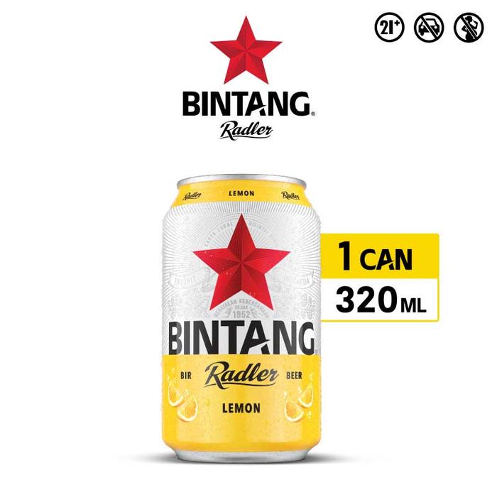 Gambar Bir Bintang Radler Lemon Can 320 ml - 6 Cans dari Drink Corner Jakarta undefined 2 Tokopedia