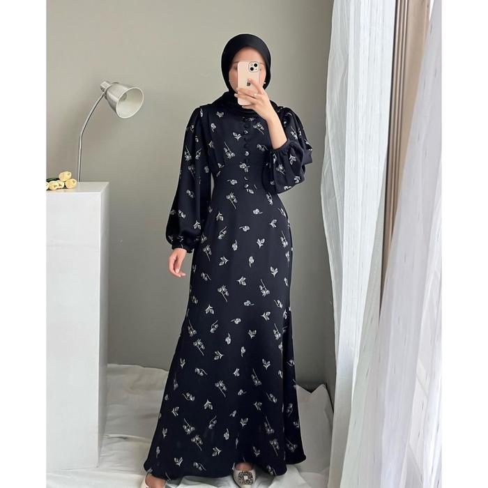 Gambar Adeline Dress | Dress wanita kekinian - Hitam dari etokoofficial undefined Tokopedia