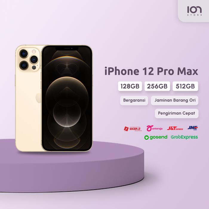 Gambar iPhone 12 Pro Max 128GB 256GB 512GB Second Inter iBox - Gold, 256 gb dari ionstore_id undefined Tokopedia