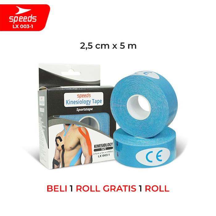 Gambar SPEEDS Kinesiology Tape Kanesio Tape Tapping Wrist Tape Tapping 003-1 - 1 BRU2.5cmx5mx2 dari Calary Toys undefined Tokopedia