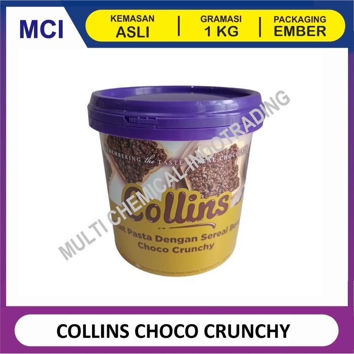 Gambar COLLINS CHOCO CRUNCHY 1 KG TOPPING COKELAT SELAI CHOCOLATE CRUNCHY dari Multi Chemical Indotrading undefined Tokopedia