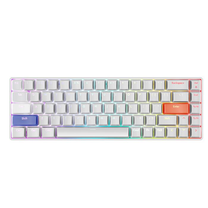 Gambar DrunkDeer G65 Rapid Trigger Mechanical Keyboard Not Wooting - White, PBT Keycaps dari Toko Grandidierite undefined Tokopedia