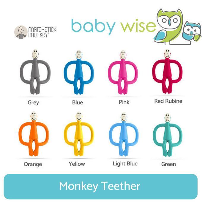 Gambar Matchstick Monkey Teether - Pink dari Alodia Home undefined Tokopedia