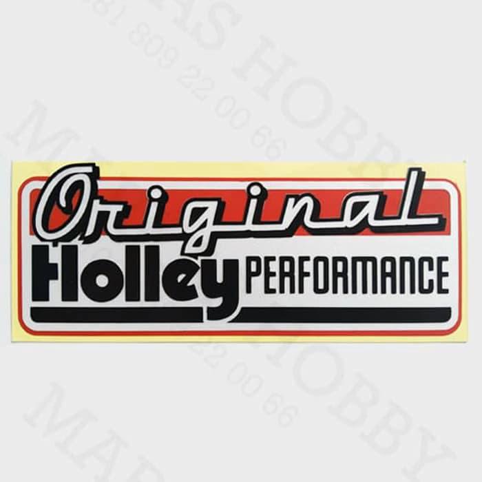 Gambar Sticker Holley Original Performance Logo - Original  dari Markas Sticker. undefined Tokopedia