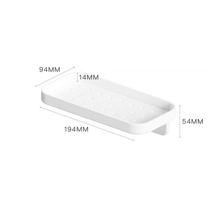 Gambar Multifunction Accessories Storage Bathroom Rack / Rak Tempel Dinding - M dari CV PUTRA BINTANG undefined Tokopedia