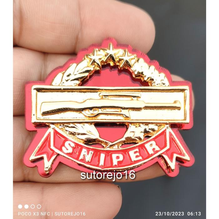 Gambar brivet brevet wing polisi polri sniper laras panjang dan pendek - panjang dari sutorejo16 undefined Tokopedia
