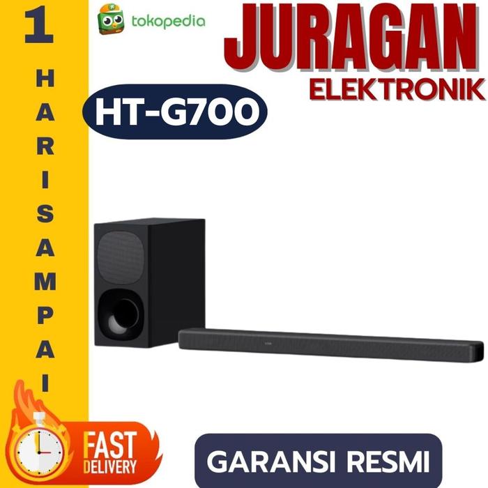 Sony Ht-g700 Soundbar With Bluetooth Dolby Atmos