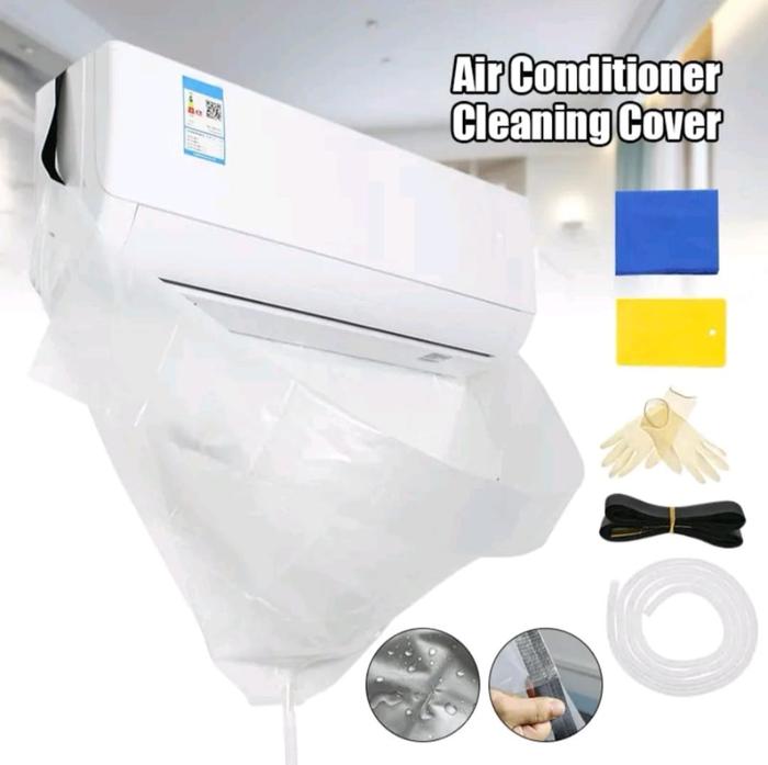Gambar Plastik Cuci AC Air Conditioner Cleaning Cover Merek IMP Anti Sobek Bocor - Plastik Cuci AC dari KURENZA undefined Tokopedia