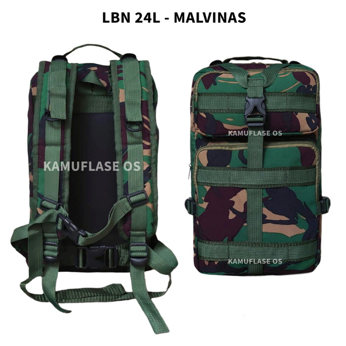 Gambar Tas ransel TNI tas gendong lebanon loreng Malvinas dari KAMUFLASE OS92 undefined Tokopedia