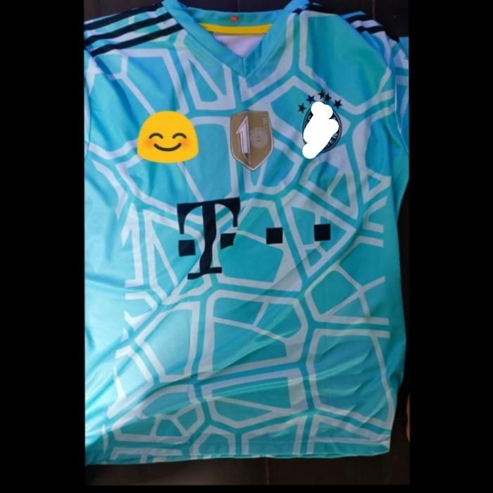 Gambar Jersey Kiper Bayern Munchen 2020/Jersey GK Bayern Munchen 2022 Print - 2022, S dari nara retro shop2 undefined Tokopedia