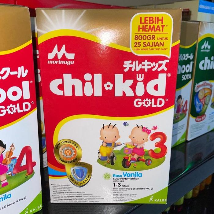 Gambar Morinaga Chil-School/Chil-Kid Gold Vanilla Sedus 800 Gram Isi Dua - Chilkid 3 dari Restu Bunda official undefined Tokopedia