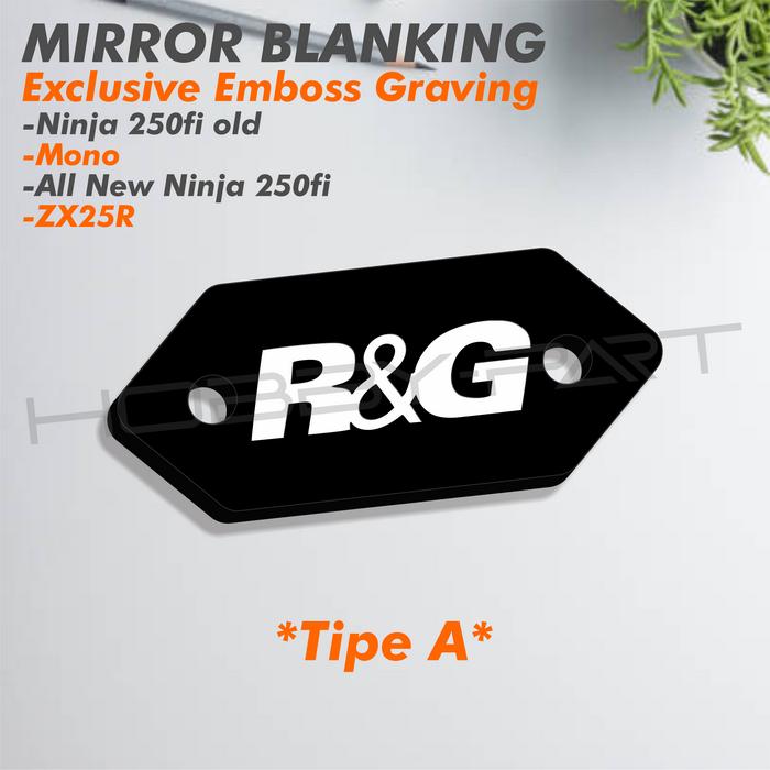 Gambar Mirror Blanking ZX25R Ninja 250 fi old new - Tipe A dari Hobby-Part undefined Tokopedia