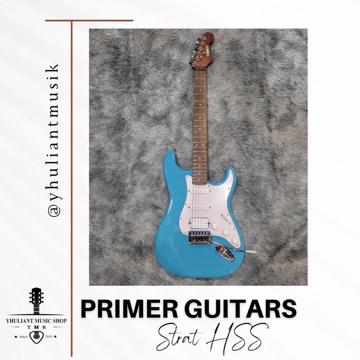 Gambar Primer Guitar Stratocaster HSS Pickup Original Made In Indonesia - Sky Blue dari YHULIANT MUSIK undefined Tokopedia