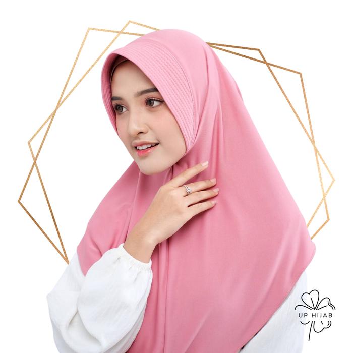 Gambar Sasa Bergo Hijab Olahraga (Sport) dengan PET - Dusty Pink dari UP HIJAB undefined Tokopedia