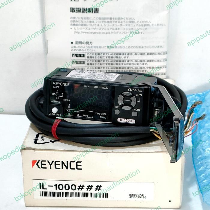 KEYENCE製IL-2000レーザーセンサー、IL-1000コントローラー付 （IL 