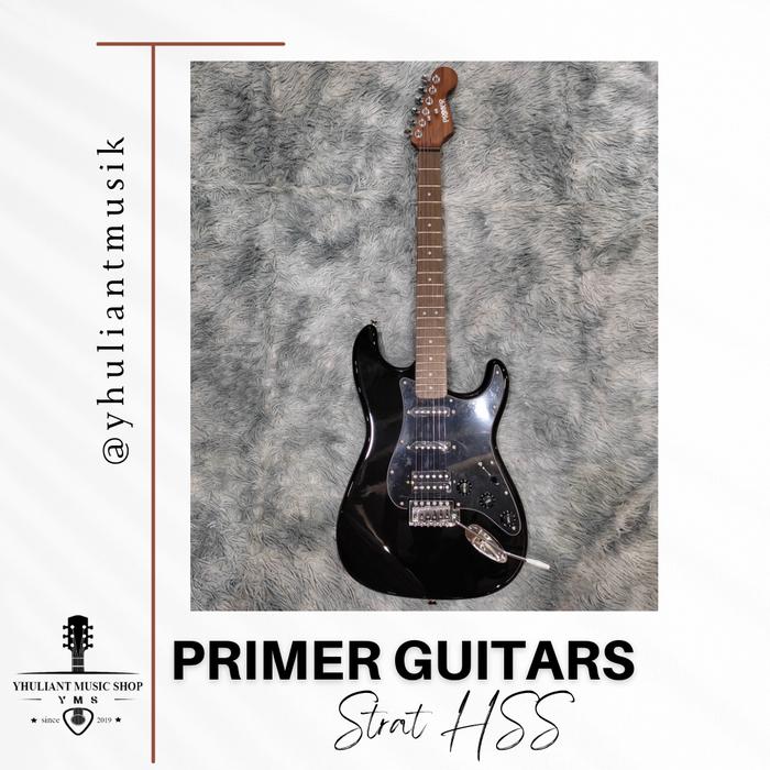Gambar Primer Guitar Stratocaster HSS Pickup Original Made In Indonesia - Black dari YHULIANT MUSIK undefined Tokopedia