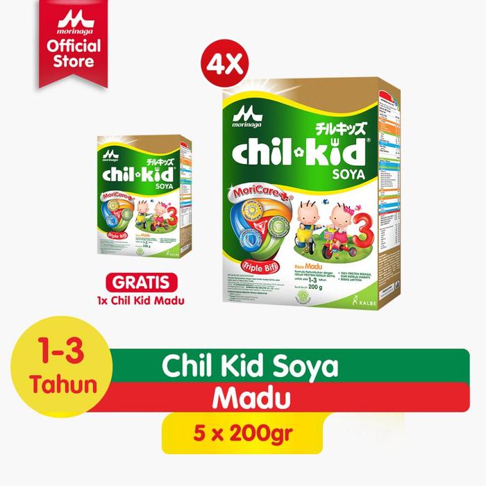Gambar Buy 4 Get 1 Chil Kid Soya 200G Terlaris - Madu dari Restu Bunda official undefined Tokopedia