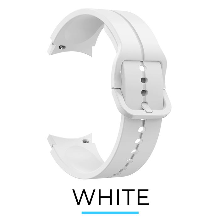 Gambar Casual Strap No Gaps Samsung Galaxy Watch 4 5 6 Pro Classic - 10 White dari Eclexio undefined Tokopedia