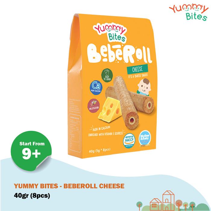 Gambar Yummy Bites Beberoll 40GR - CHEESE dari Bambini Babyshop undefined Tokopedia