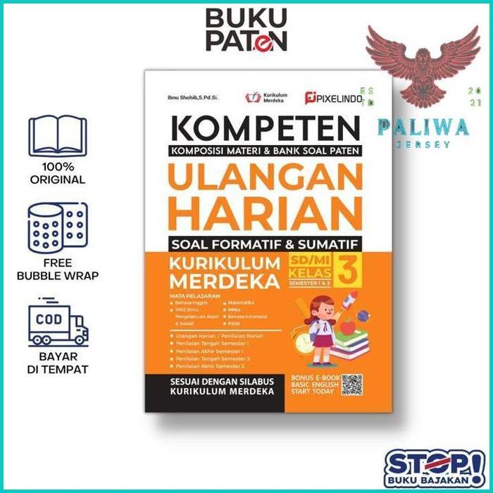 Jual BUKU KOMPETEN ULANGAN HARIAN KURIKULUM MERDEKA LENGKAP KELAS 1, 2 ...
