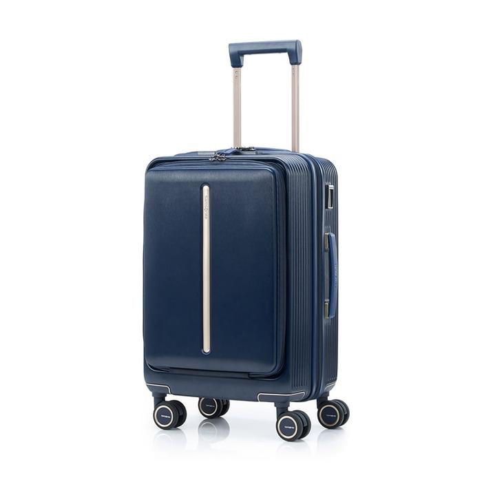 Gambar Samsonite BEAMIX Koper Fingerprint Unlock Cabin 20" Laptop Access - Navy dari Bags Centre undefined Tokopedia