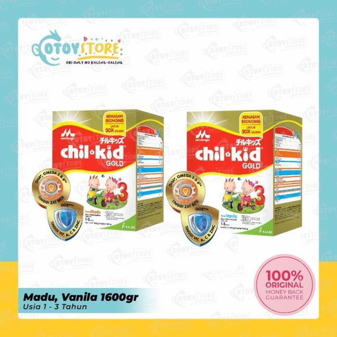 Gambar Morinaga Chil Kid Reguler 1600 Gram Vanila Madu / Susu Chilkid 1600G - Madu, Potong Tutup dari Restu Bunda official undefined 3 Tokopedia
