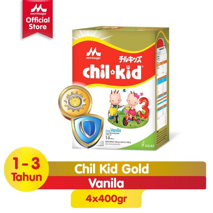 Gambar Morinaga Chilkid Gold / Chil Kid Reguler 1600Gr Vanilla - Madu - VANILLA - UTUH dari Restu Bunda official undefined Tokopedia