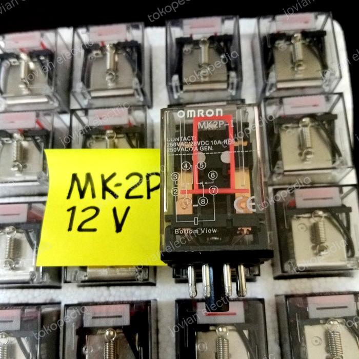 Omron MK2P-I AC 24V Relay – 8-Pin, 10A 250VAC, Made In Indonesia, For Industrial & DIY Use