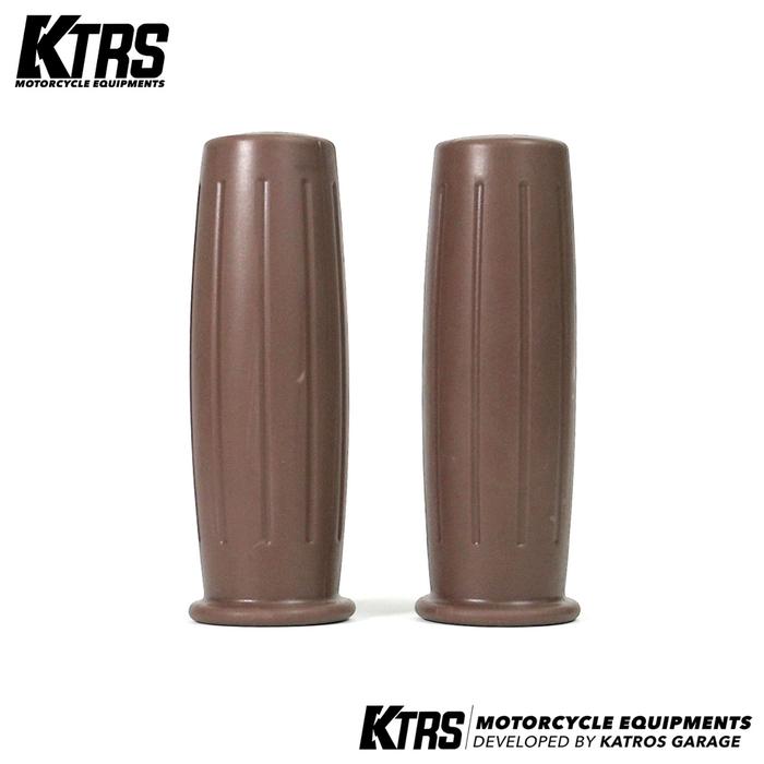 Gambar Handgrip SQENA Series by Katros Supply – Grip Gas – Handgrip Universal - Cokelat dari Katros Garage undefined Tokopedia