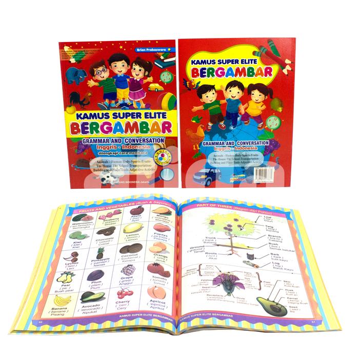 Gambar Kamus Bergambar Bahasa Inggris Jepang Mandarin Arab - Buku Anak - Kamus Inggris dari Toko Alida Jakarta undefined Tokopedia