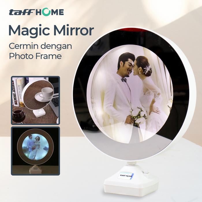 Gambar Cermin Magic / Magic Mirror Dengan Photo Frame dari Jogjaled12original undefined Tokopedia