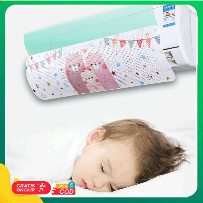 Gambar Penghalang AC Reflektor Talang AC Penahan Angin Universal Adjustable - MTIF 1SZ 90X 27 dari houseofcimut undefined Tokopedia