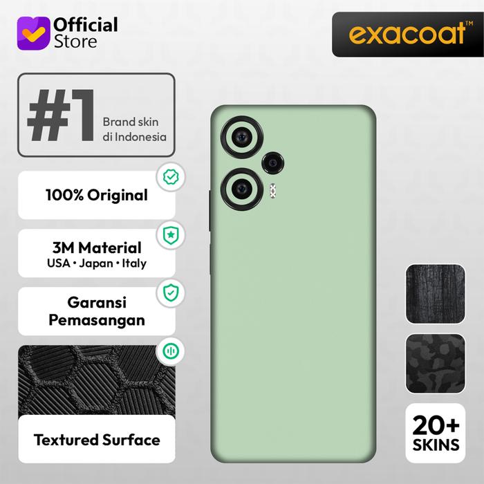 Gambar [EXACOAT] Poco F5 Premium 3M Skin / Garskin - Model 360 - Glacial Green dari Exacoat undefined Tokopedia