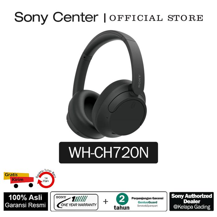 Gambar SONY CENTER SONY WH-CH720N / CH720N / CH720 Over-Ear Headphone NC - WH-CH720N BLACK dari Sony Center Aneka Sakti undefined Tokopedia