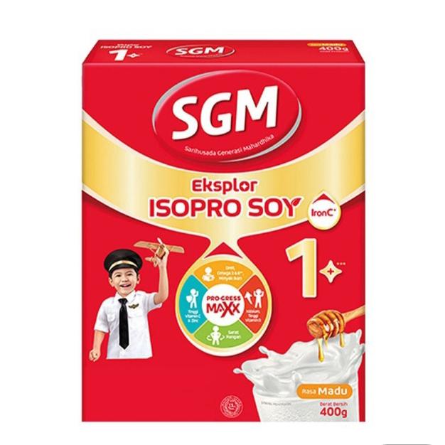 Gambar SGM Eksplor ISOPRO SOY 1+ Susu bubuk Pertumbuhan anak Madu 400 gr dari Ebony Olshop undefined Tokopedia