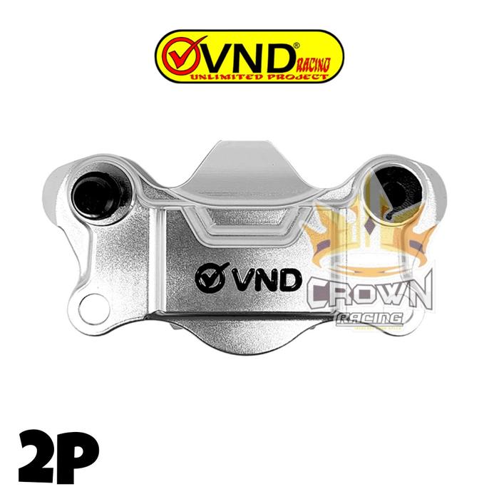Gambar Kaliper VND AK 55 2P 2 Piston CNC Universal - Silver dari CROWN RACING undefined Tokopedia