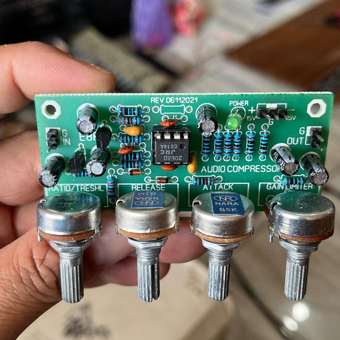 Jual Tegangan Simetris KIT AUDIO COMPRESSOR LIMITER MONO - Kab